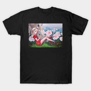 girl with animal 2005 - Mark Ryden T-Shirt